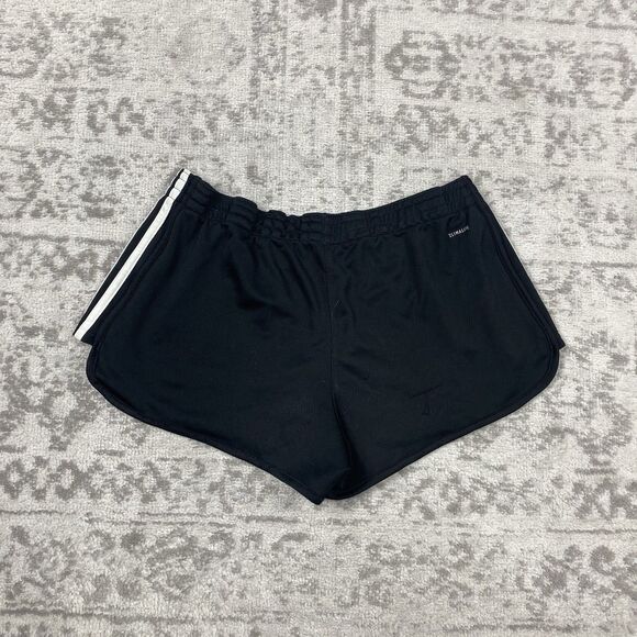 Adidas Climalite Shorts Women’s Black Climalite Mini Shorts Size Medium - Picture 4 of 5
